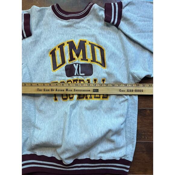 Vintage UMD Crew Neck Champion Reverse Weave USA Mens Sweatshirt Size XL - Picture 5 of 7